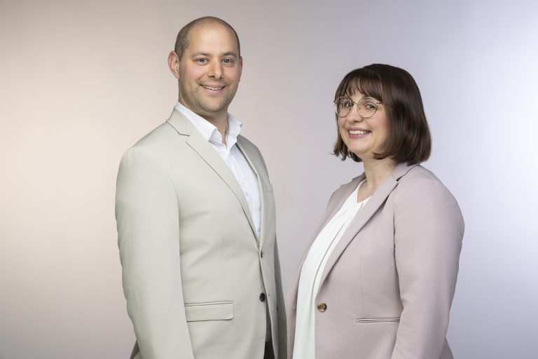 Justine Hoffmann und Jan Hoffmann, die Leiter von J & J Hoffmann Recruiting